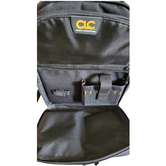 CLC Custom LeatherCraft 75-Pocket Tool Backpack - Picture 2 of 11